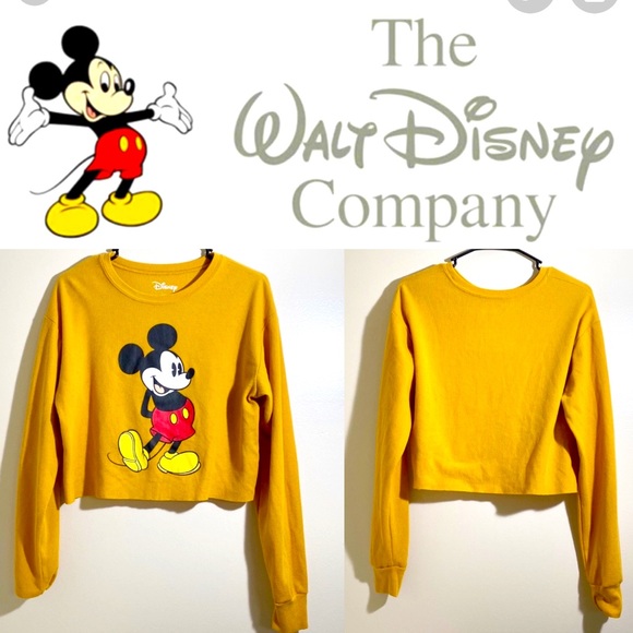 Disney Tops - Disney Mickey Crop Top